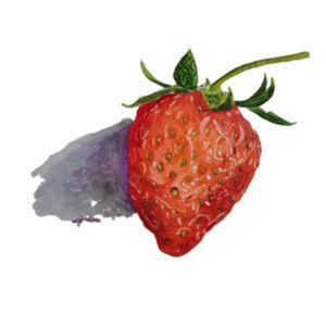 Mouse Pad-Strawberry Design