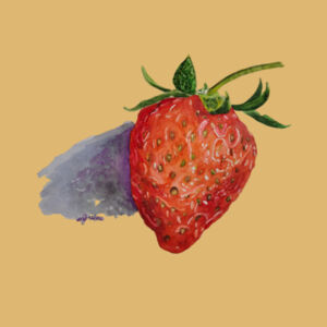 Christmas Ball Ornament-Strawberry Design