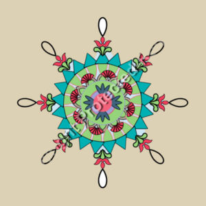 Medium size-Mandala Star Design