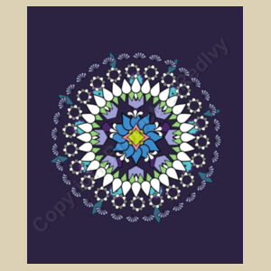 Small size-Mandala Moonlight Design