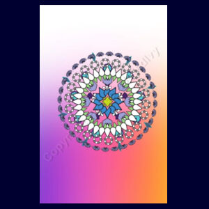 Apron-mandala sunset Design