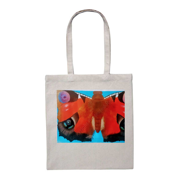 Abstract- Heavy Duty Canvas Tote with Gusset  Thumbnail