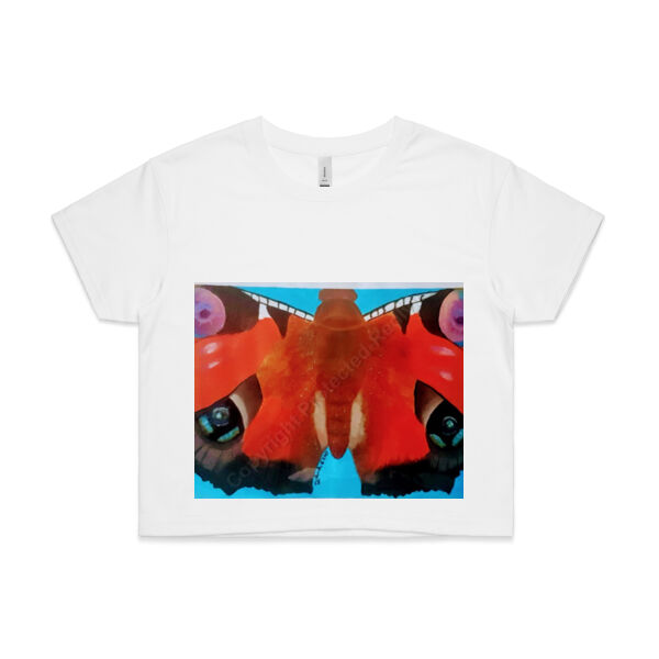 Abstract- Womens Crop Tee Thumbnail