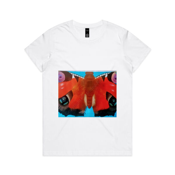 Abstract - Womens Maple Tee Thumbnail