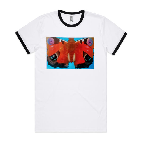 Abstract - Mens Ringer Tee Thumbnail