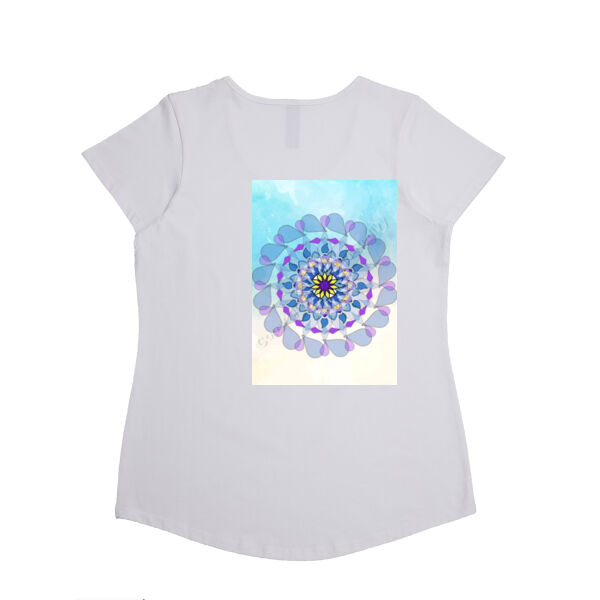 Women's Stacy Tee-Mandala Azura Thumbnail