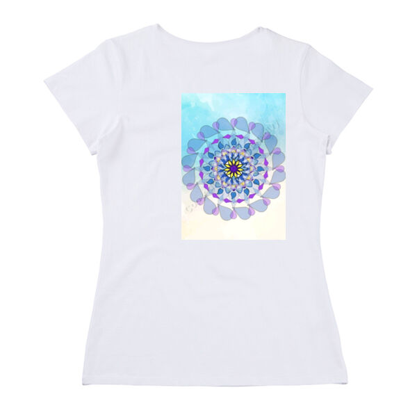 Women's Icon Tee-Mandala Azura Thumbnail