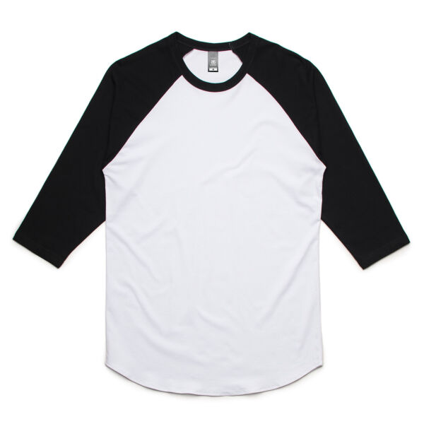 Men's Raglan Tee-Mandala darkness Thumbnail