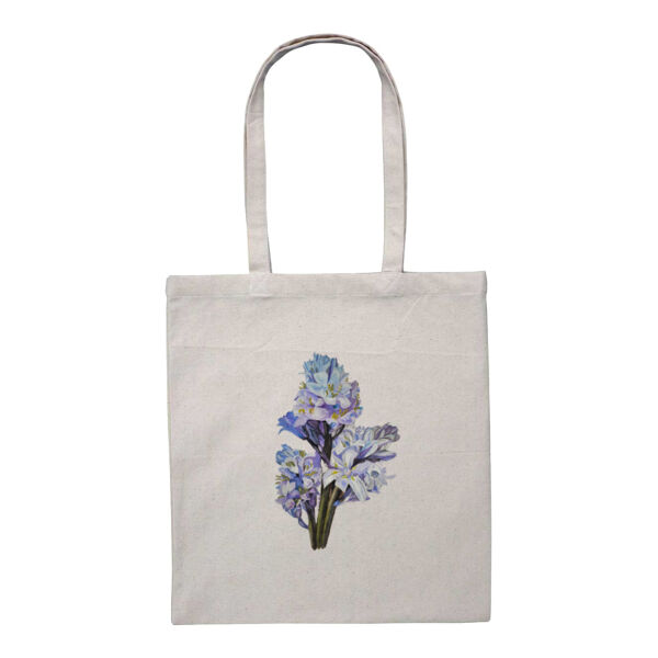 Heavy Duty Canvas Tote with Gusset-BLUEBELLS Thumbnail