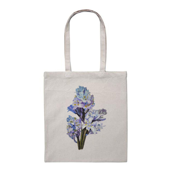 Heavy Duty Canvas Tote Bag-BLUEBELLS Thumbnail