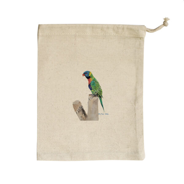 Small Calico Bag-Lorikeet  Thumbnail