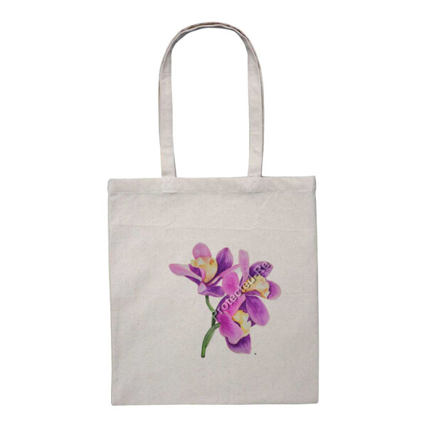 Heavy Duty Canvas Tote with Gusset - Orchid Thumbnail