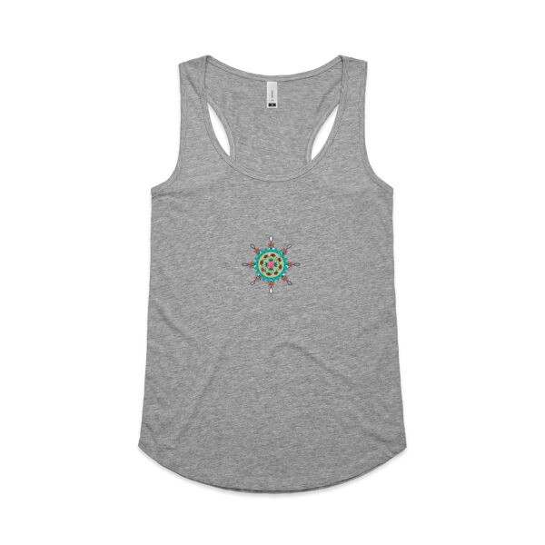 Yes Racerback- mandala star Thumbnail