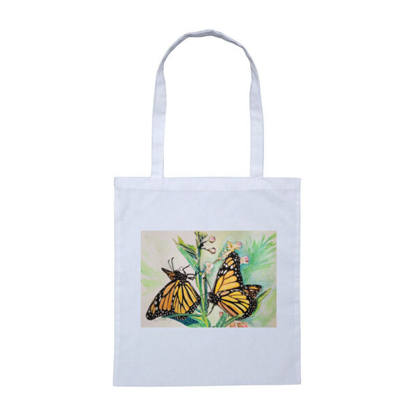 Tote bag with 2 Monarch printing Thumbnail