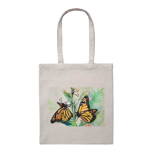 Heavy Duty tote  2 Monarch printing Thumbnail